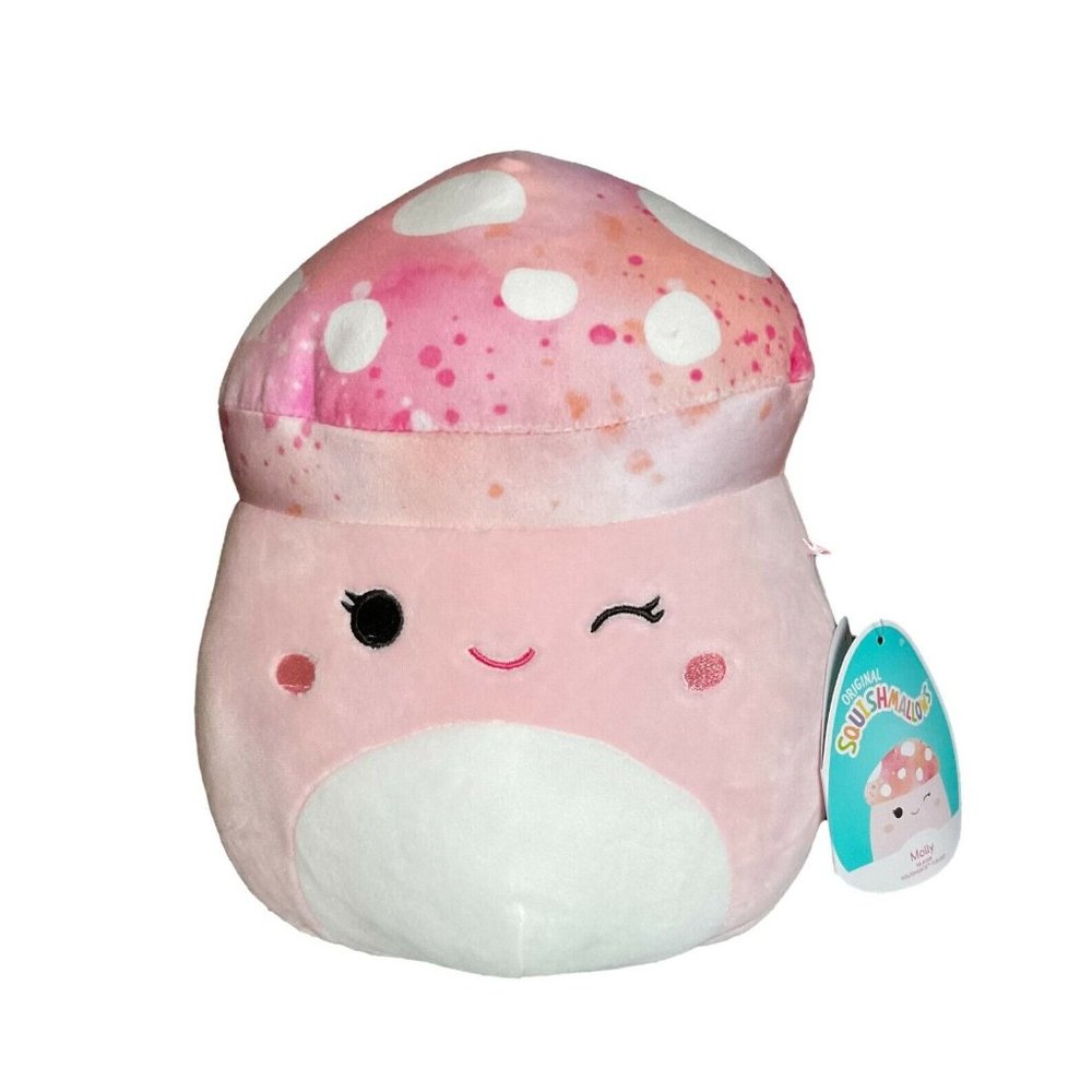 Squishmallows Molly The Pink Mushroom Shroom 8" Squad Squish Plush Tik Tok NWT